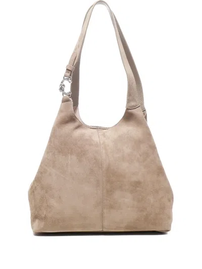 Coccinelle Suede Shoulder Bag