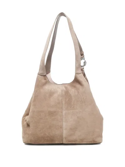 Coccinelle Suede Shoulder Bag