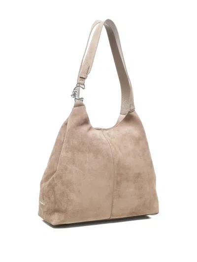 Coccinelle Suede Shoulder Bag