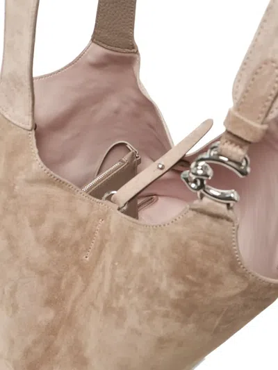 Coccinelle Suede Shoulder Bag