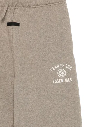 Essentials Logo-print Track Pants In Brown