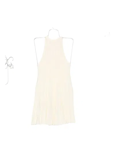 Ba&sh Sinnta Pleated Eyelet Dress In Neutral