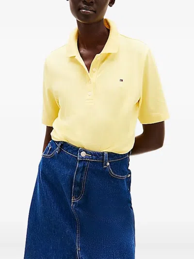 Tommy Hilfiger 1985 Collection Regular Fit Polo Shirt In Yellow