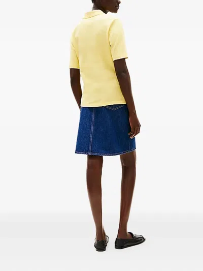 Tommy Hilfiger 1985 Collection Regular Fit Polo Shirt In Yellow