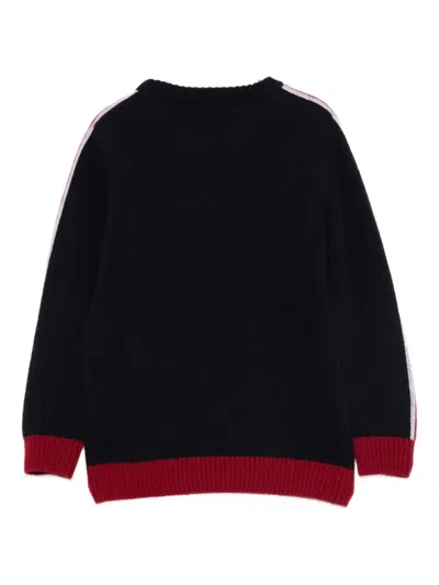 Etro Pegaso-intarsia Sweater In Black
