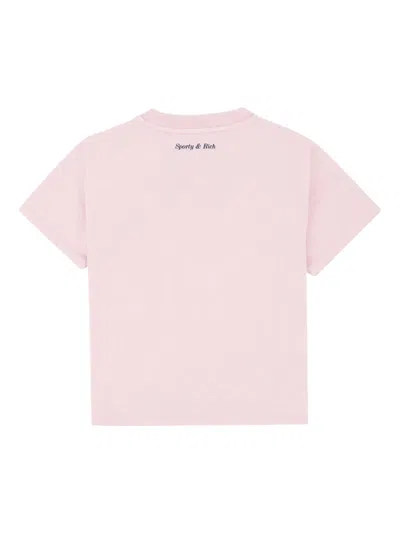 Sporty And Rich Sporty & Rich Kids Be Nice T-shirt In Pink