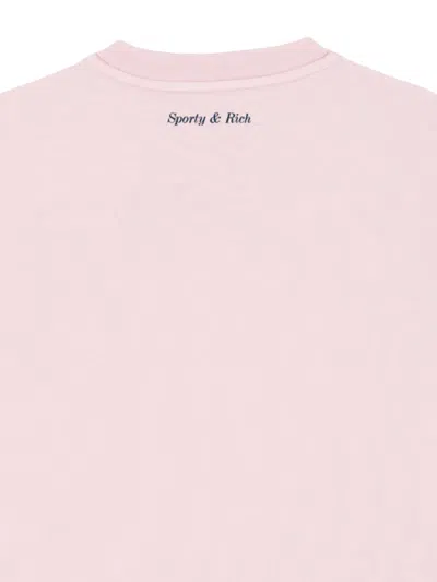 Sporty And Rich Sporty & Rich Kids Be Nice T-shirt In Pink