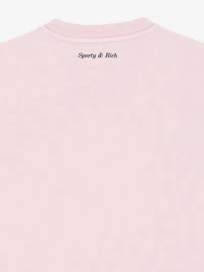 Sporty And Rich Sporty & Rich Kids Be Nice T-shirt In Pink