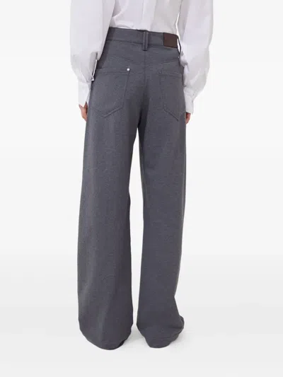 Brunello Cucinelli Pocket-detail Stretch-cotton Trousers