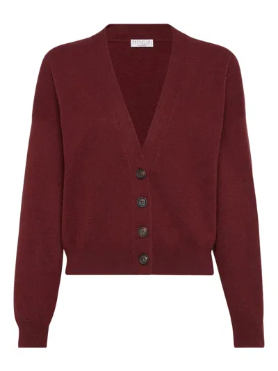 Brunello Cucinelli Button-front Cashmere Cardigan