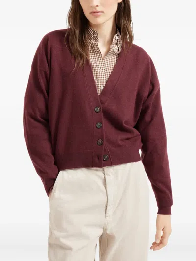Brunello Cucinelli Button-front Cashmere Cardigan