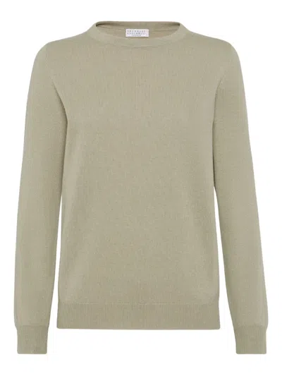 Brunello Cucinelli Cashmere Crew-neck Sweater