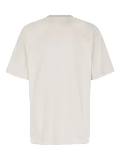 Jw Anderson Logo Embroidery Tshirt In White
