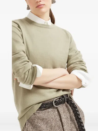 Brunello Cucinelli Cashmere Crew-neck Sweater