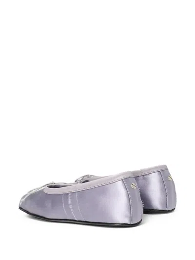 Ann Demeulemeester Paloma Ballet Flats In Silver