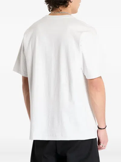 A Bathing Ape Lettering-print T-shirt In White