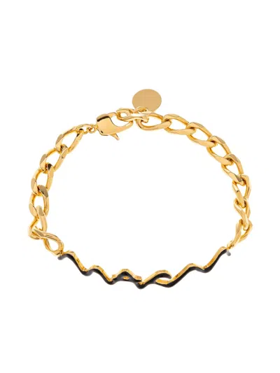 Marni -symbol Chain-link Bracelet In Gold