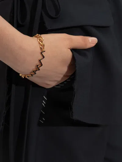 Marni -symbol Chain-link Bracelet In Gold
