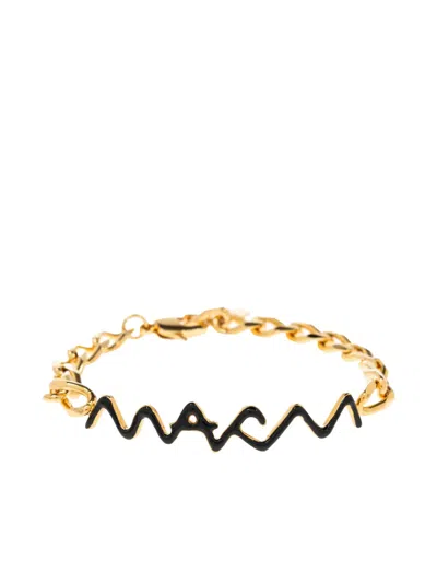 Marni -symbol Chain-link Bracelet In Gold
