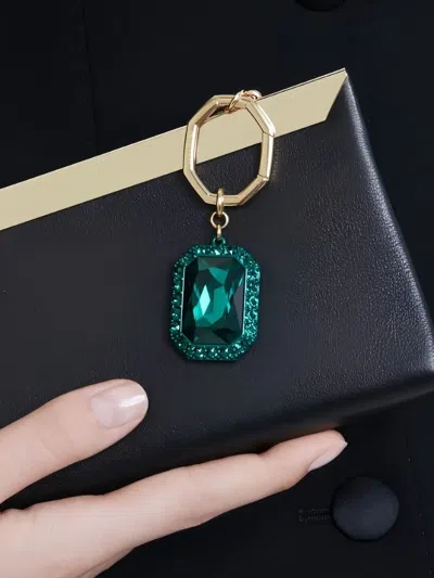 Swarovski Emerald-cut Keychain