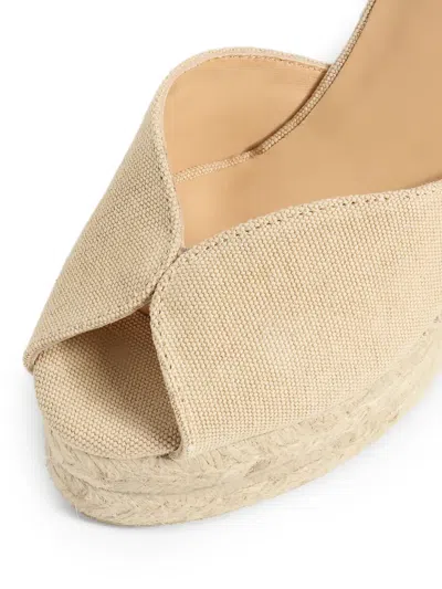 Castaã±er 110mm Peep-toe Wedge Espadrilles
