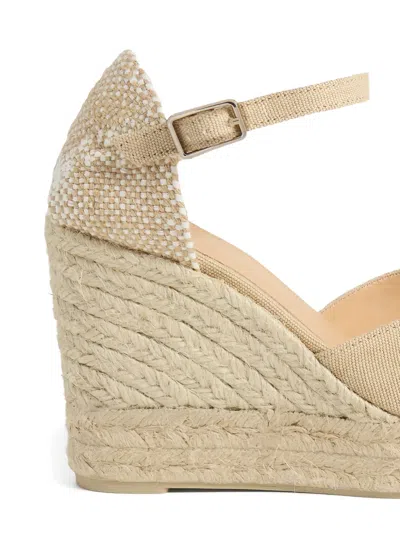 Castaã±er 110mm Peep-toe Wedge Espadrilles