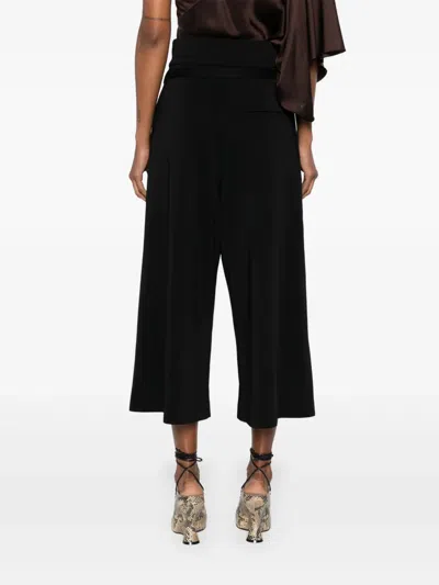 Niccolò Pasqualetti Belted Cropped Trousers