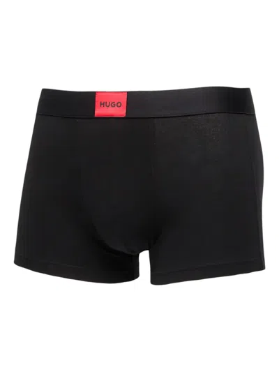 Hugo Boss Galaxy Boxer (pack Of Three) In Gray