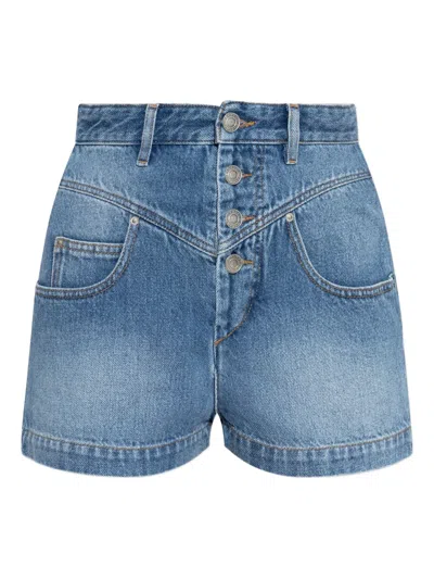 Isabel Marant Button-fastening Denim Shorts