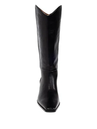 Paris Texas 50mm Bettina Leather Pointed-toe Boots