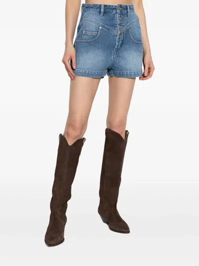 Isabel Marant Button-fastening Denim Shorts