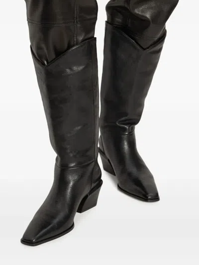 Paris Texas 50mm Bettina Leather Pointed-toe Boots