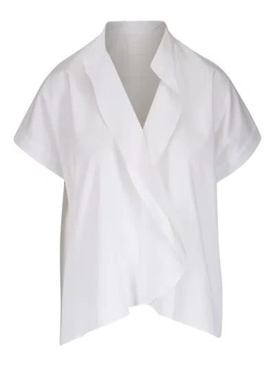 Zero + Maria Cornejo Cotton Shirt In White