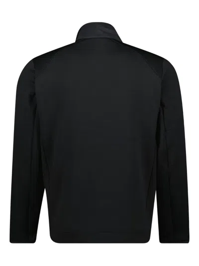 K-way Lecrey Double-zip High-neck Jacket In Black
