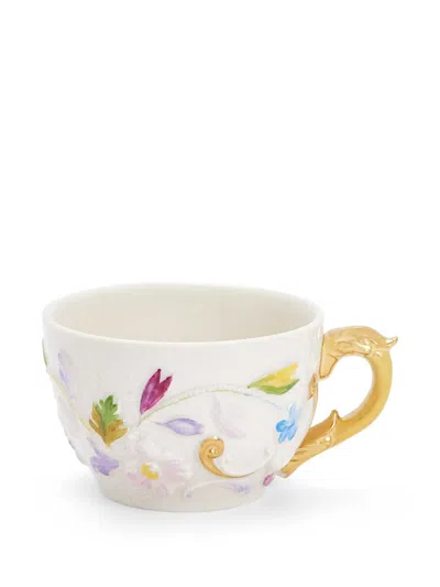 Villari Taormina Gold-accent Tea Cup (0,2l) In Multi