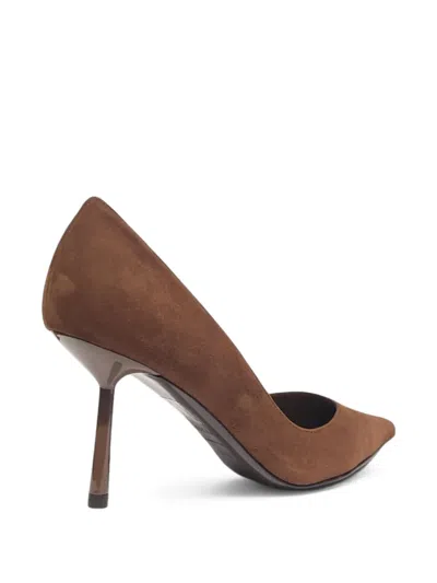 Le Silla 80mm Suede Pointed-toe Pumps