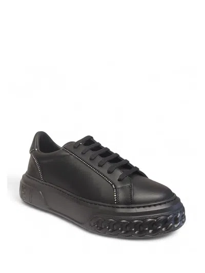 Casadei Off Road Chain-embossed Sneakers