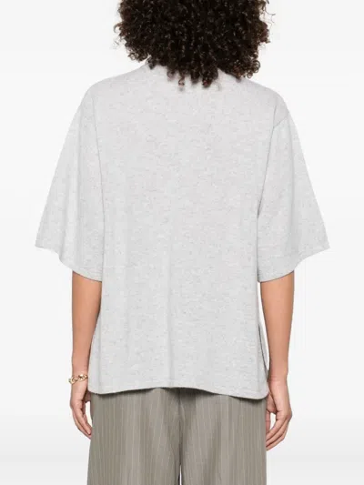 St Agni Short-sleeve Cashmere T-shirt