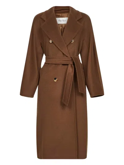 Max Mara Women Tobacco 101801 Icon Coat Madame Coat