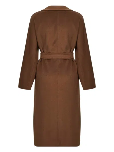 Max Mara Women Tobacco 101801 Icon Coat Madame Coat
