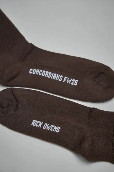 Rick Owens Mid Calf Socks