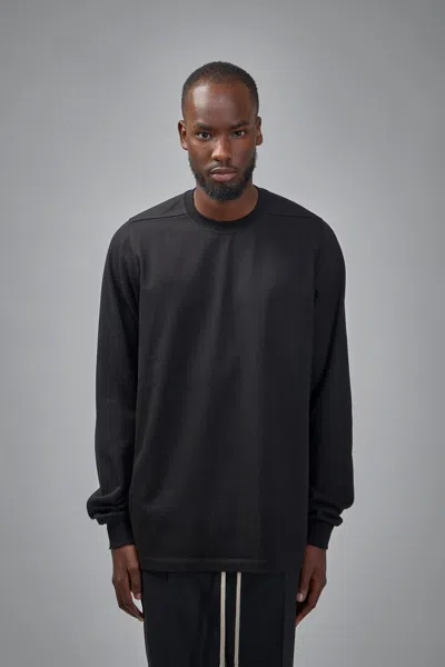 Rick Owens Short Crewneck Ls Tee