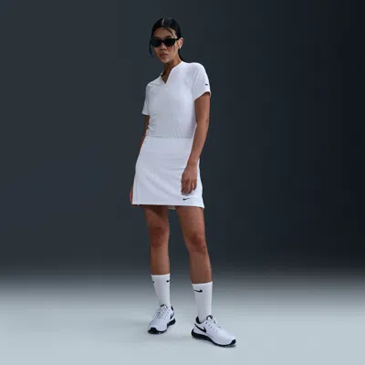 Nike Women's Tour Dri-fit Adv Golf Skirt In White