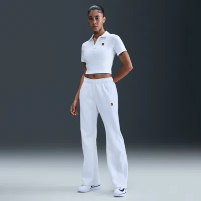 Nike Women's Court Heritage Windrunner Mid-rise Tennis Pants