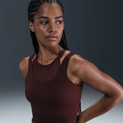 Nike Women's One Fitted Dri-fit Cropped Tank Top