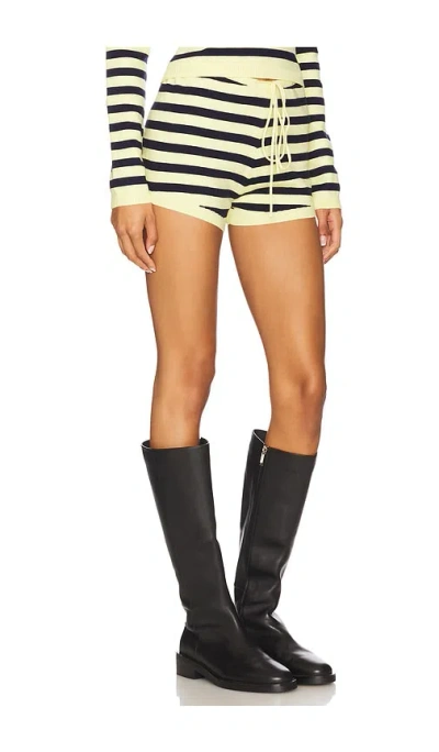 Lioness Barbie Shorts Navy Stripe