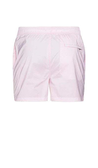 Onia Charles Swim Trunks 5 Powder Pink In Pink