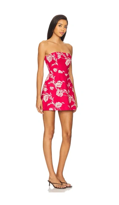 Amanda Uprichard X Revolve Strapless Bethany Skort Romper