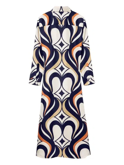 La Doublej La Double J Geometric Pattern Dress