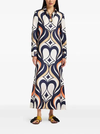 La Doublej La Double J Geometric Pattern Dress